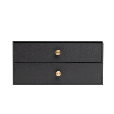 Exacompta, EXACOMPTA Schubladenbox OfficeByMe A4+ 30601E 2 Schubladen, schwarz