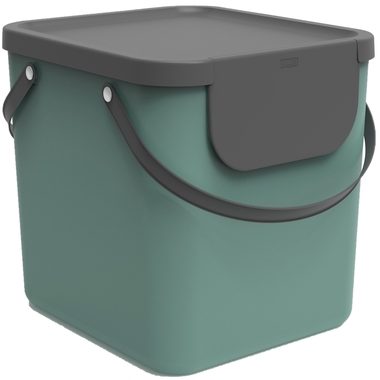 Rotho, ROTHO Recyclingbox Albula 40lt 1034405092 Mistletoe green 358x340x400mm