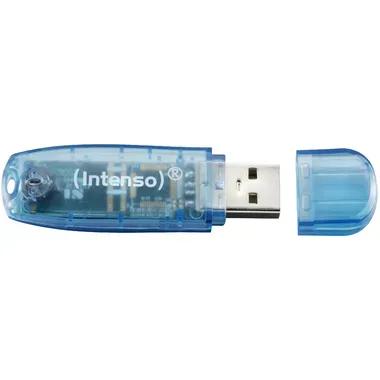 Intenso, INTENSO USB-Stick Rainbow Line 4GB 3502450 USB 2.0 blue