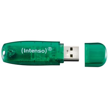 Intenso, INTENSO USB-Stick Rainbow Line 8GB 3502460 USB 2.0 green