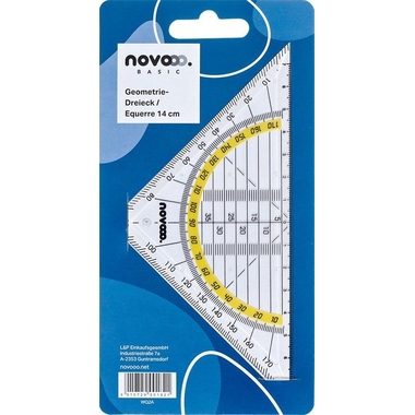 NOVOOO, NOVOOO Geodreieck 14cm E-110130 MTH