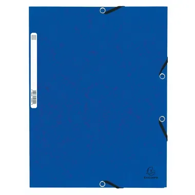 Exacompta, EXACOMPTA Gummibandmappe A4+ 55302E blau manila
