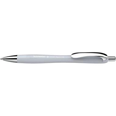 Schneider, SCHNEIDER Kugelschreiber Slider Rave XB 132512 silbergrau,Trend Edition 0.7mm