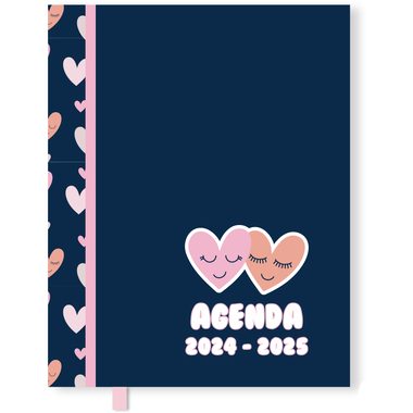 ANCOR, ANCOR Sch&uuml;leragenda 2024/2025 A5 118162 B'LOG HEARTS