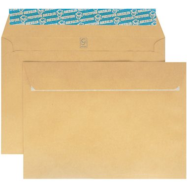 GOESSLER, GOESSLER Couvert Kraft o/Fenster C5 1172 100g, braun 500 St&uuml;ck