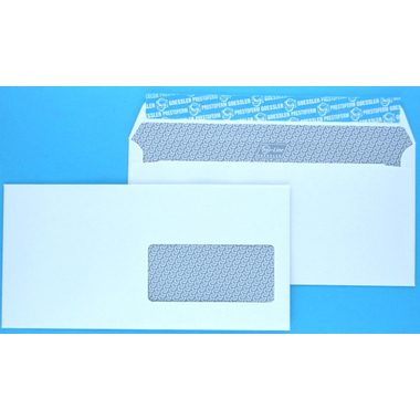 GOESSLER, GOESSLER Couvert G-Line m/Fenster C5/6 2031 100g, weiss 500 St&uuml;ck