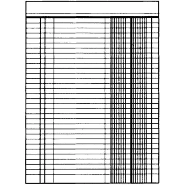 Simplex, SIMPLEX Gesch&auml;ftsbuch A4 17181 blau 40 Blatt