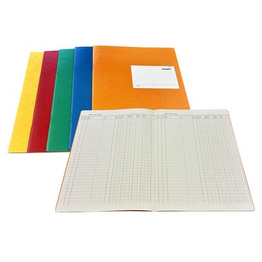 Simplex, SIMPLEX Postcheckbuch D/F/I A4 18002 ass. 24 Blatt