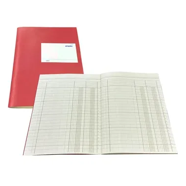 Simplex, SIMPLEX Statistikheft A5 19002 rot 40 Blatt
