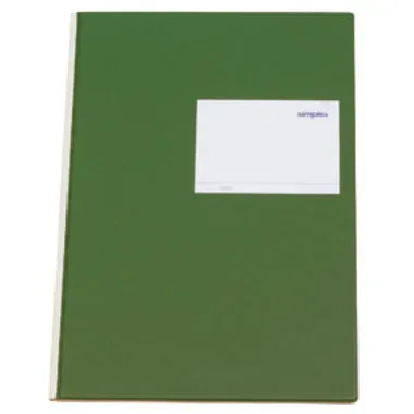 Simplex, SIMPLEX Statistikbuch A4 19089 4 Kolonnen, gr&uuml;n 80 Blatt