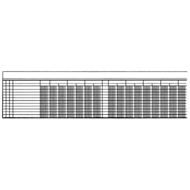 Simplex, SIMPLEX US Journal 29,7&times;21cm 19581 blau 20 Blatt