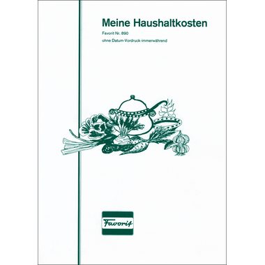FAVORIT, FAVORIT Haushaltbuch A4 890 24 Blatt
