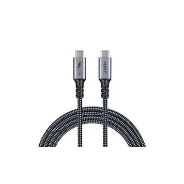 Onit, onit USB-Kabel "4-Kabel USB C - USB C 2 m, Grau/Schwarz"