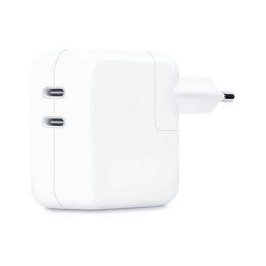 Apple, Apple - 35W Dual USB-C Power Adapter