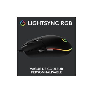 Logitech G, Logitech G - G203 LIGTHSYNC (Kabel)