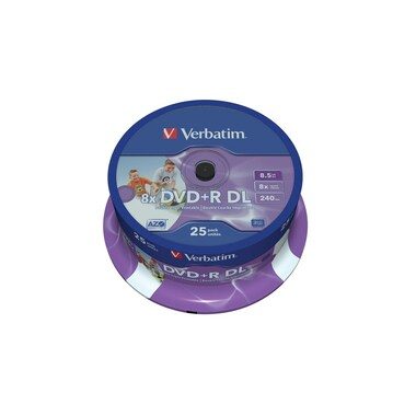 Verbatim, Verbatim DVD+R N/A 25 Stück