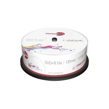 Primeon DVD+R 4.7 GB, Spindel (25 Stück)