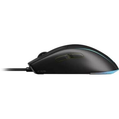 Corsair, CORSAIR M75 - Gaming-Maus, Kabelgebunden, Optisch mit Leuchtdioden, 26000 dpi, Schwarz