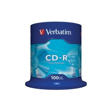 Verbatim, Verbatim CD-Rohlinge Extra Protection 700 MB 100 Stück