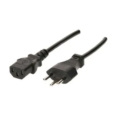 Max Hauri, Max Hauri 162873 Strom Netzkabel Schwarz 2 m