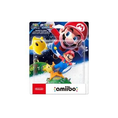 Nintendo, NINTENDO amiibo Mario & Luma (Super Galaxy + Super 2) Spielfigur