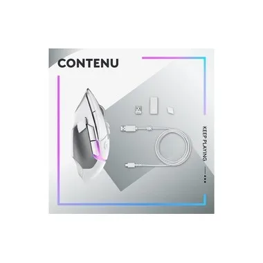 Logitech, Logitech Gaming-Maus "Logitech G502 X Plus white" kabellos