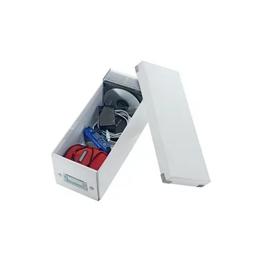 Leitz, LEITZ Click & Store Ablagebox CD 60410001 143x136x352mm weiss