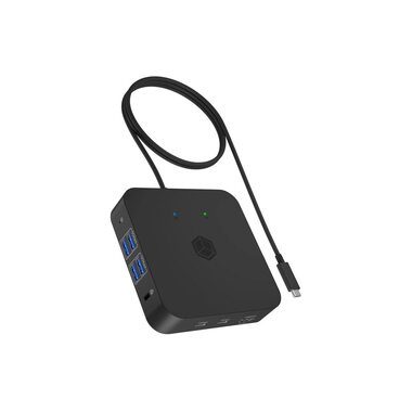 ICY BOX, ICY BOX Mobile Dockingstation 12in1 IB-DK4090-C 3xHDMI,2x USB-C 3.2G2,4x USB-A