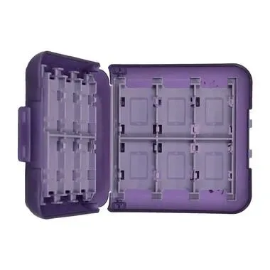 Hori, HORI Nintendo Switch 2 - 24-Game Card Case Pokémon (Gengar & Mimigma) Aufbewahrungsbox, Violett