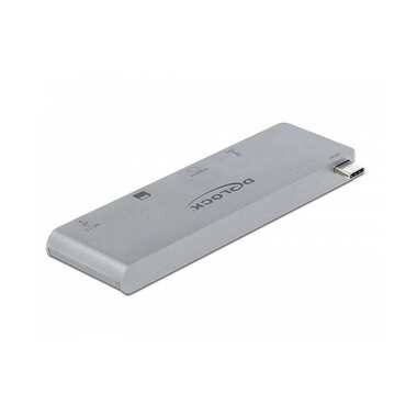 DeLock - Dockingstation 87745 USB-C - HDMI/SD/USB, Grau