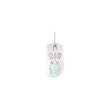 DELTACO, DELTACO Lightweight Gaming Mouse,RGB GAM-108-W White, WM75