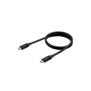 EDIMAX, EDIMAX - 40 Gbit/s USB4 Thunderbolt 3-Kabel (USB-C zu USB-C), Schwarz