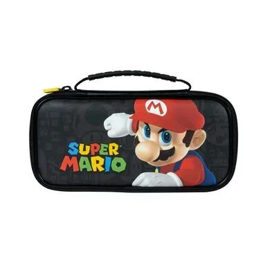 Nacon, NACON Nintendo Switch Deluxe Travel Case - Super Mario Hartschalentasche (Schwarz)
