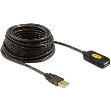 DeLock, Delock USB-Kabel USB 2.0 USB-A Stecker, USB-A Buchse 5.00 m Schwarz 82308