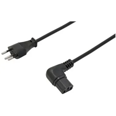 Max Hauri, Max Hauri 114457 Strom Anschlusskabel Schwarz 2.00 m