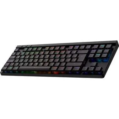 Logitech G, Logitech G G515 LIGHTSPEED TKL Wireless - BLACK - CH - TACTILE Mechanische RGB-Gaming-Tastatur – Tastatur/Keyboard – schwarz