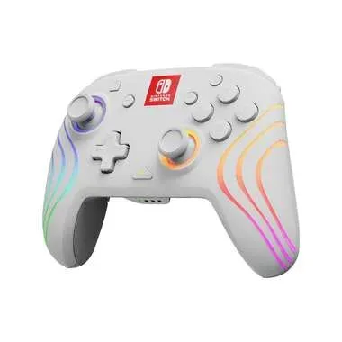 pdp, PDP Afterglow Wave Wireless Controller Weiss für Nintendo Switch, Switch OLED, Lite