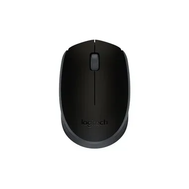 Logitech, Logitech M171 Maus Kabellos, Funk Optisch Schwarz, Grau 3 Tasten 1000 dpi