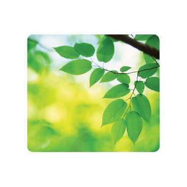 Fellowes, FELLOWES Mousepad Earth 5903801 Series Gr&uuml;ne Bl&auml;tter