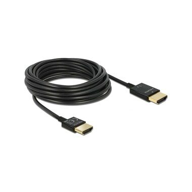Delock Kabel 4K 60Hz HDMI - HDMI, 3 m, Schwarz