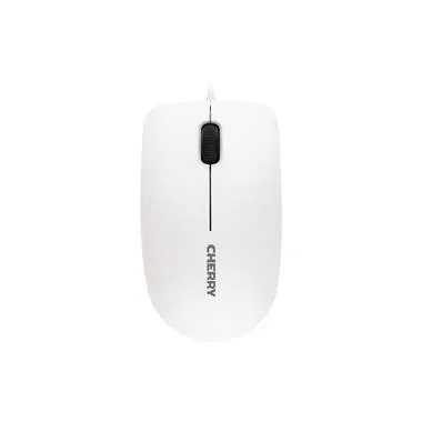 CHERRY, Cherry - MC 1000 Kabelgebundene Maus, Weiß Grau, USB