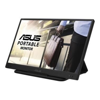 ASUS, Asus MB166C LED-Monitor EEK B (A - G) 39.6 cm (15.6 Zoll) 1920 x 1080 Pixel 16:9 5 ms USB-A (USB 3.2 Gen 1), USB-C® IPS
