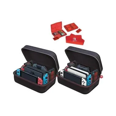 Nintendo, Nintendo Switch Game Traveler Deluxe System Case - black