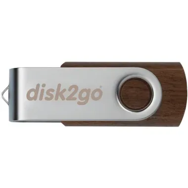 DISK2GO, DISK2GO USB-Stick wood 64GB 30006663 USB 3.0