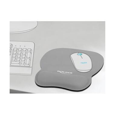 DeLock, Delock 12698 Mauspad Ergonomisch, Flexibel Grau
