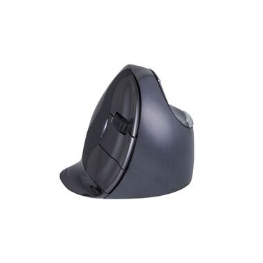 BakkerElkhuizen, Vertikalmaus BakkerElkhuizen Evoluent D wireless, ergonomisch, USB, 5 Tasten inkl. Scrollrad, verchromt