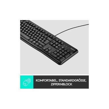 Logitech, Logitech PC-Tastatur "K120 CH-Layout" (Ziffernblock)