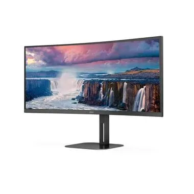 AOC, AOC Curved-LED-Monitor "CU34V5C/BK" 86,36 cm/34 ″ 3440 x 1440 px UWQHD 100 Hz