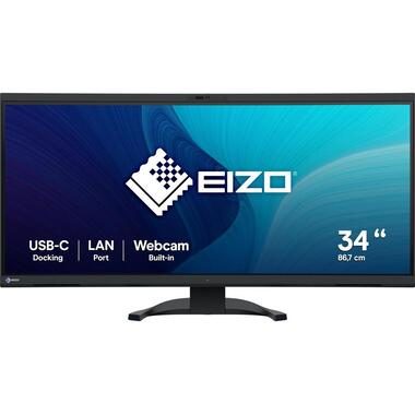 EIZO, EIZO EV3450XC FlexScan LED-Monitor EEK F (A - G) 86.6 cm (34.1 Zoll) 3440 x 1440 Pixel 21:9 5 ms DisplayPort, HDMI®,