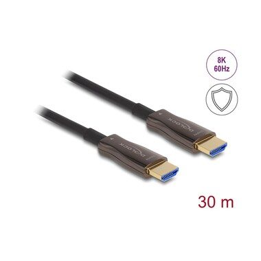 Delock Optisches Kabel 8K 60Hz HDMI - HDMI, 30 m